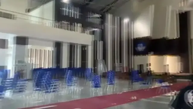 Video thumbnail for Indonesia: Magnitude 6.7 earthquake damages buildings in Palu, Indonesia.