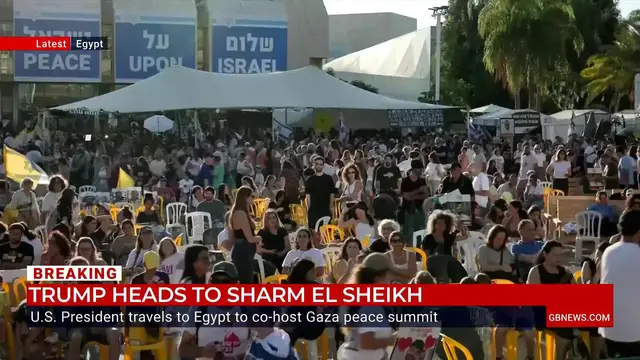 'Video thumbnail for WATCH: Hostage overjoyed as he celebrates his release from Hamas with crowds in Tel Aviv'