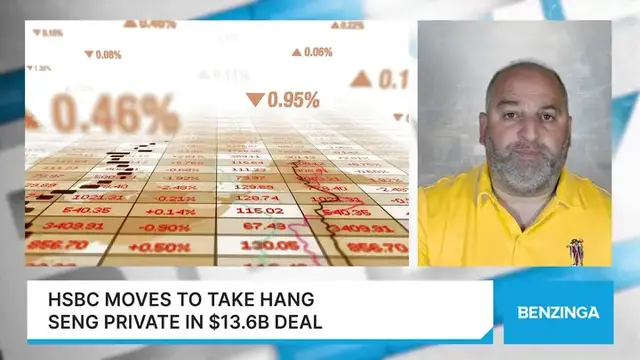 'Video thumbnail for HSBC Moves To Take Hang Seng Private In $13.6B Deal'