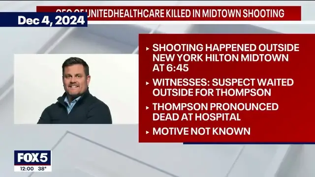 Video thumbnail for Brian Thompson's murder: One year later