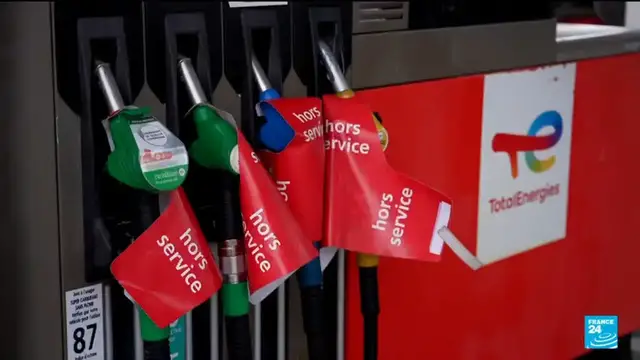 Video thumbnail for France: Government hosts energy meeting amid fuel price tensions