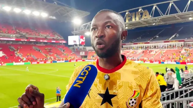 Video thumbnail for Canada: Black Stars fans defy setbacks as Ghana opens FIFA World Cup with win.