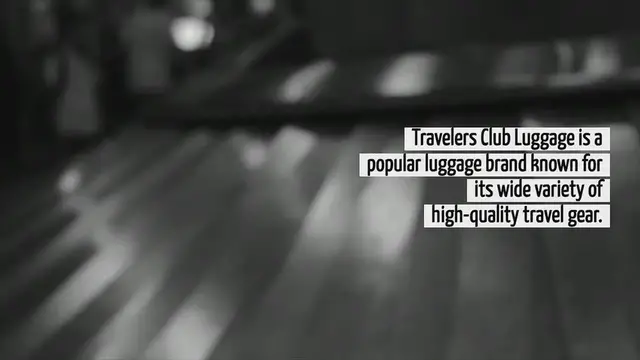 Video thumbnail for Who Makes Travelers Club Luggage