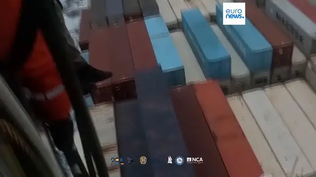 Video thumbnail for Portugal seizes five tonnes of cocaine in Atlantic bust