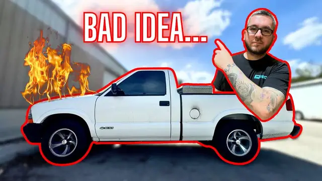 'Video thumbnail for How much NITROUS will our S10 take? BIG EXPLOSION!'