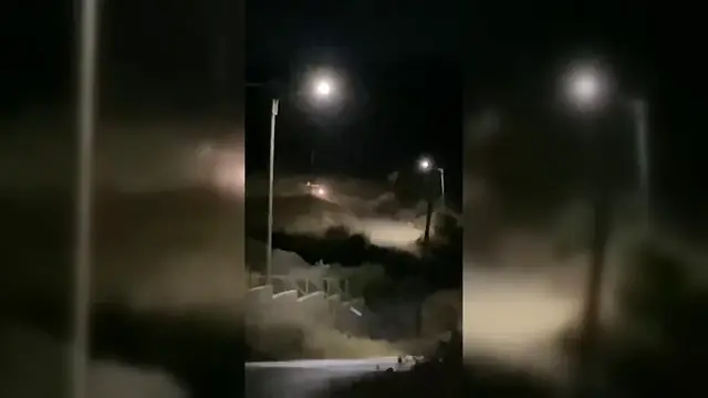 Video thumbnail for Palestine: Settlers Block West Bank Road.