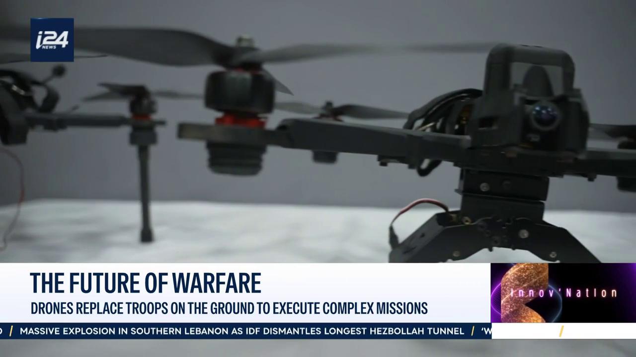 Video thumbnail for Drones replace troops on the ground to execute complex missions | INNOV'NATION