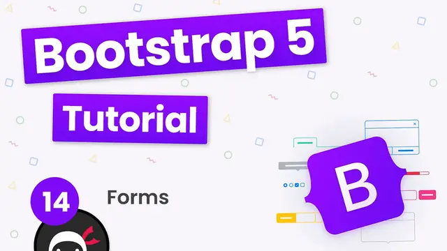 Video thumbnail for Bootstrap 5 Crash Course Tutorial #14 - Working with Forms