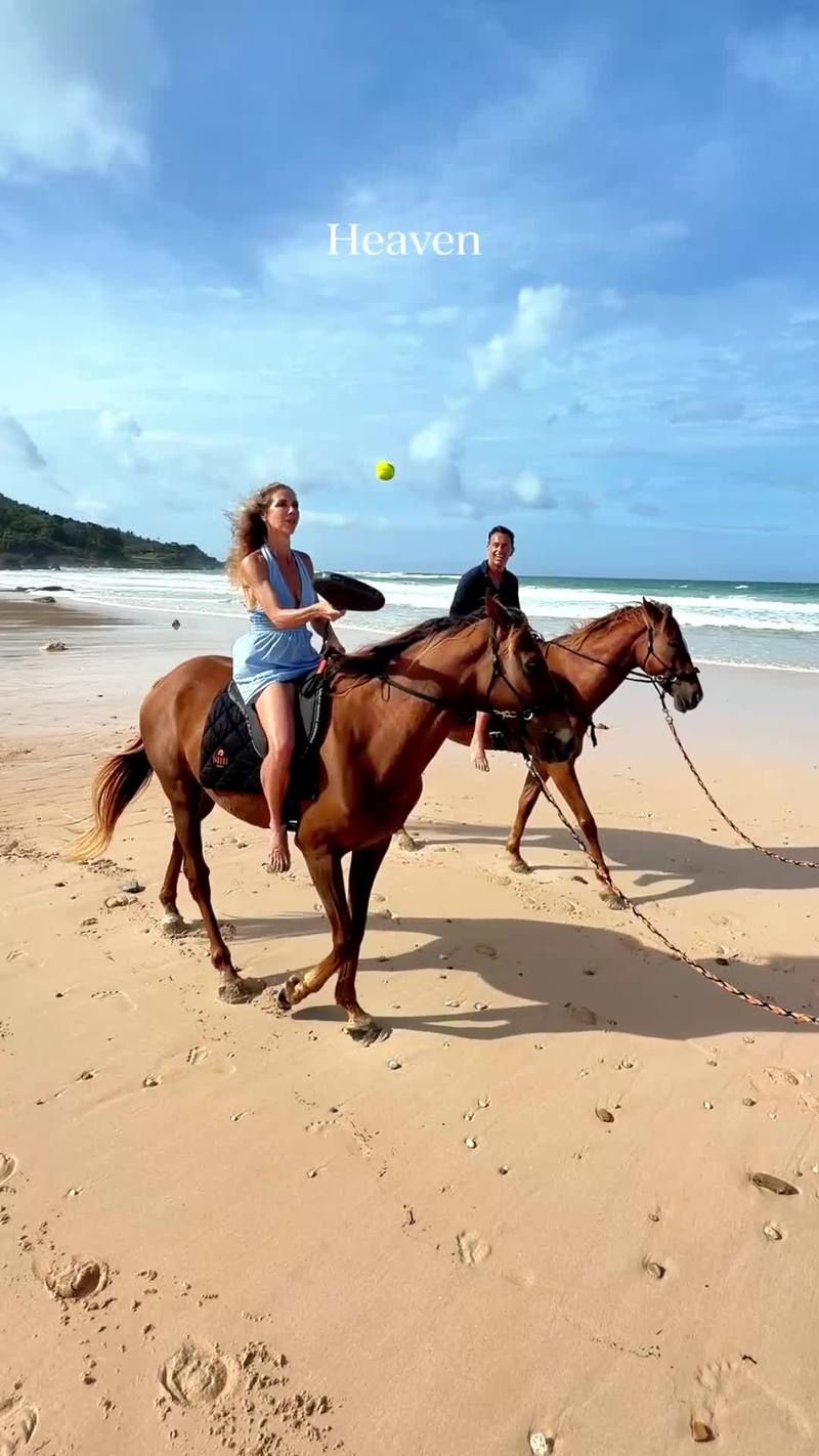 Video thumbnail for Horseback Padel on a Tropical Sumba Beach