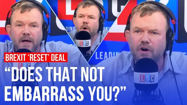 Video thumbnail for Brexiteer calls James O’Brien ‘to see how many times he’d be interrupted’ | LBC