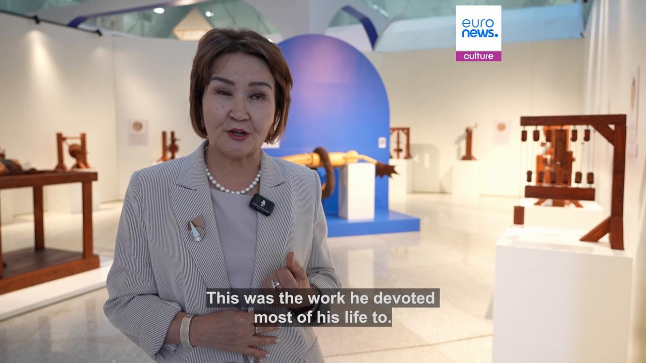 Video thumbnail for 'Genius of the Renaissance': Leonardo da Vinci exhibition opens in Astana