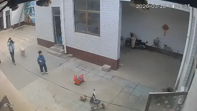 Video thumbnail for Boy Falls After Jumping Off Animal Ride-On Toy in Hebei