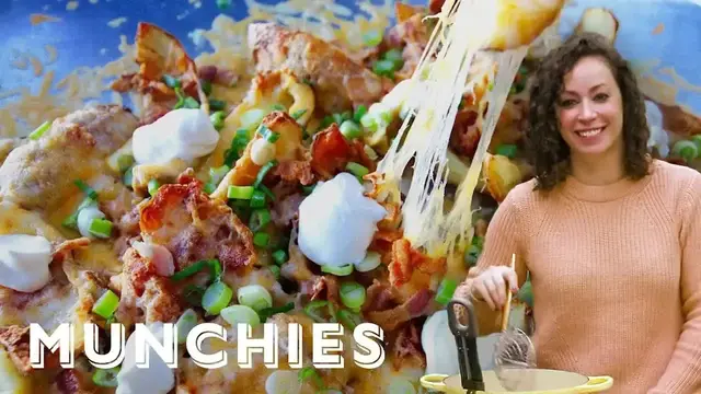 'Video thumbnail for How-To Make Potato Skin Nachos'