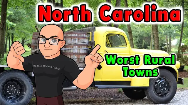 Video thumbnail for North Carolina's Worst Rural Towns
