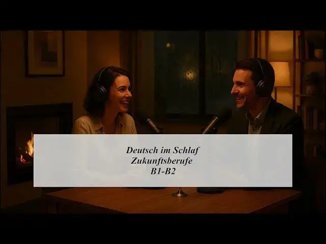 'Video thumbnail for Deutsch Im Schlaf: Zukunftsberufe | Deutsch Hören Podcast B1-B2'