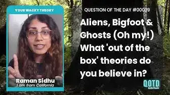 Video thumbnail for Area 51 houses aliens, according to Raman. Raises some very good questions!