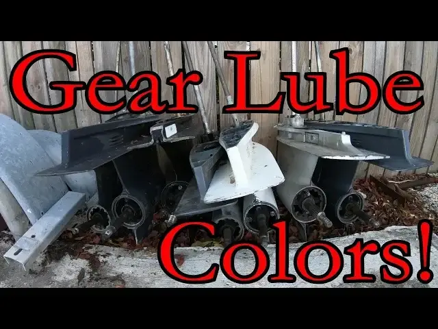 Video thumbnail for What Color Should Lower Unit Gear Lube Be?