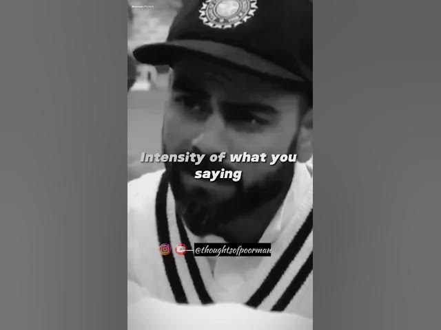 Video thumbnail for Virat words about LIFE #motivation #trendingshorts #viratkholi #viratkohlistatus #viralshorts #viral