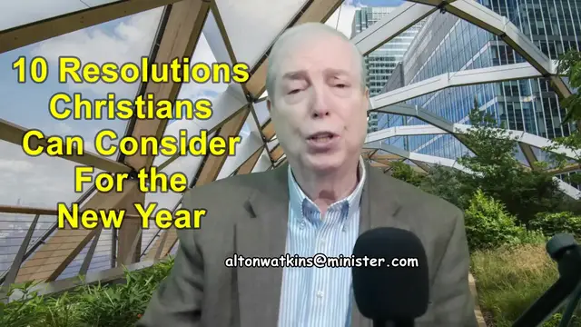 'Video thumbnail for 10 Resolutions for Christians'