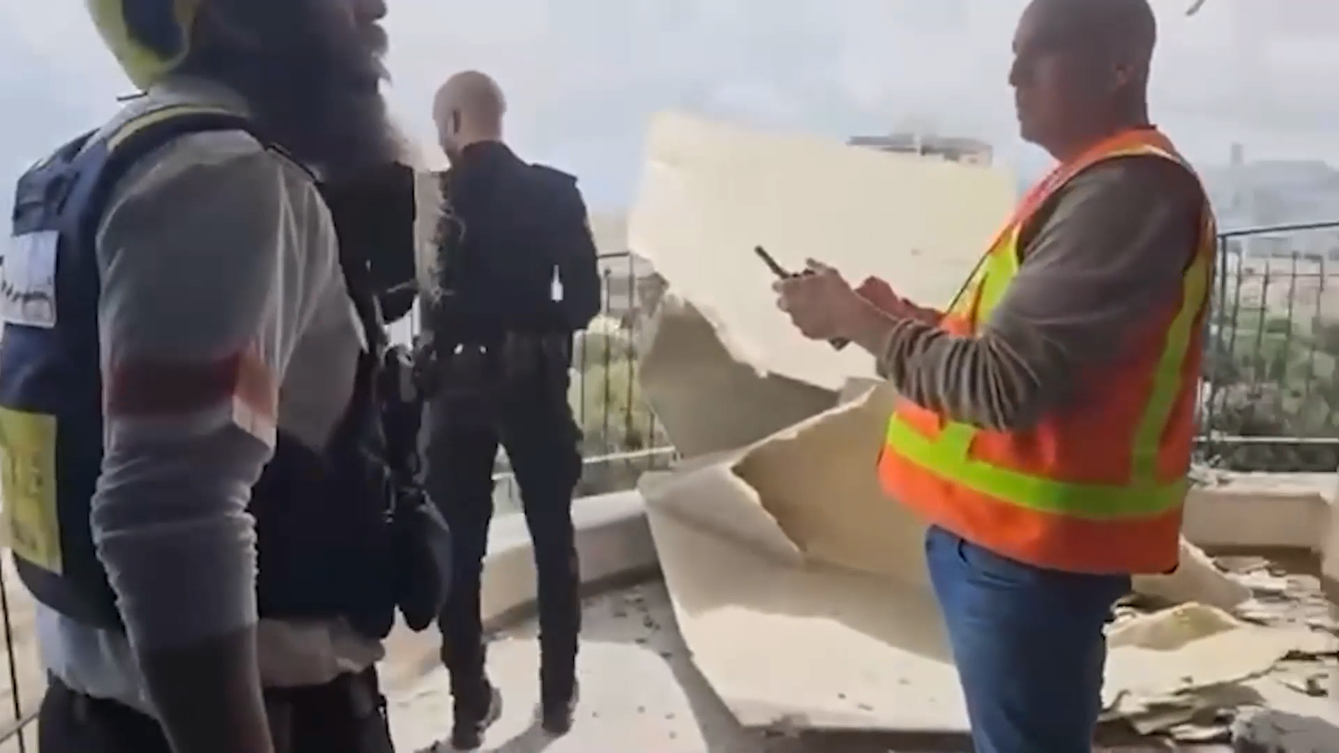 Video thumbnail for Homes damaged as Iranian missiles trigger sirens across northern Israel