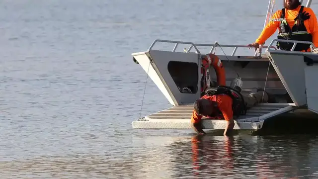 Video thumbnail for US, Bakersfield: Bakersfield Body Recovered Following Drowning Search at Lake Ming.
