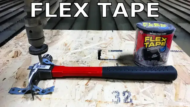 Video thumbnail for DIY Hammer Repair with Flex Tape: Water Jet & Nail Fixes