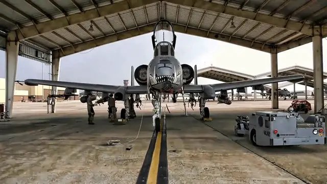 'Video thumbnail for A-10 Thunderbolt II Bomb Loading • Whiteman AFB'
