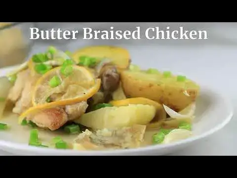 Video thumbnail for Butter Braised Chicken | Easier Eats