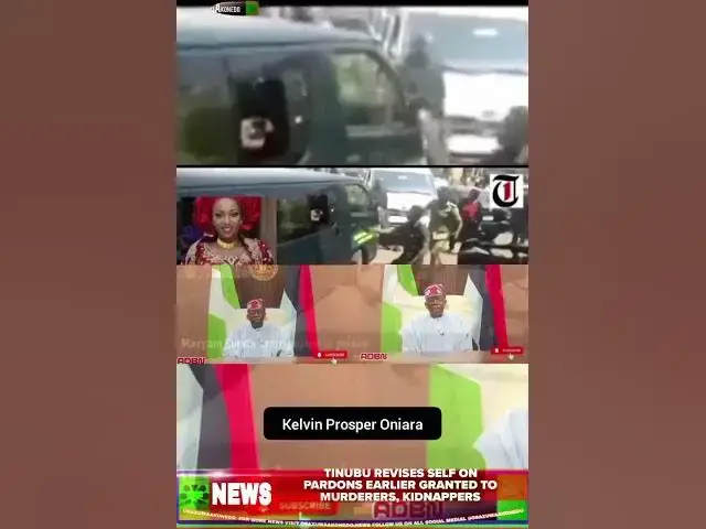 Video thumbnail for Tinubu Revises Self On Pardons Earlier Granted To Murderers, Kidnappers