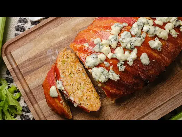 Video thumbnail for Buffalo Chicken Loaf | Easier Eats