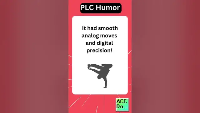 Video thumbnail for PLC Humor #5 - Great dancer...