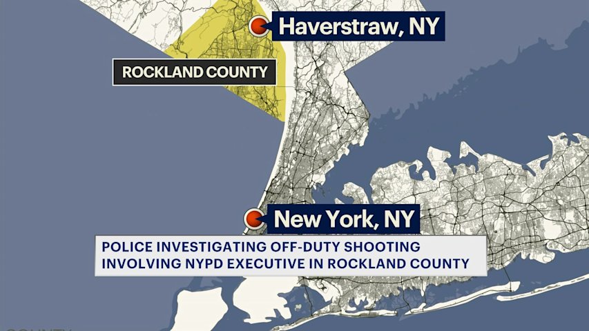 Video thumbnail for NYPD assistant chief placed on modified duty after accidental shooting in Rockland County