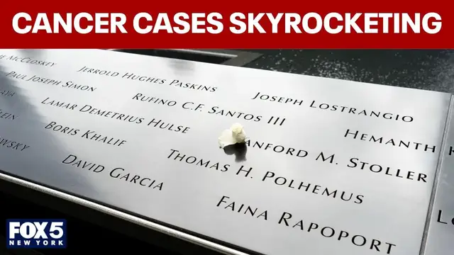 Video thumbnail for Cancer cases linked to Ground Zero growing