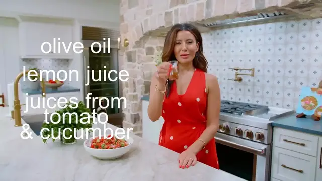 'Video thumbnail for Cucumber Tomato Salad (Mediterranean Salad - Easy Salad Recipe)(720P_HD)'