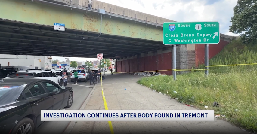 Video thumbnail for Investigation continues after woman found dead under Cross Bronx Expressway