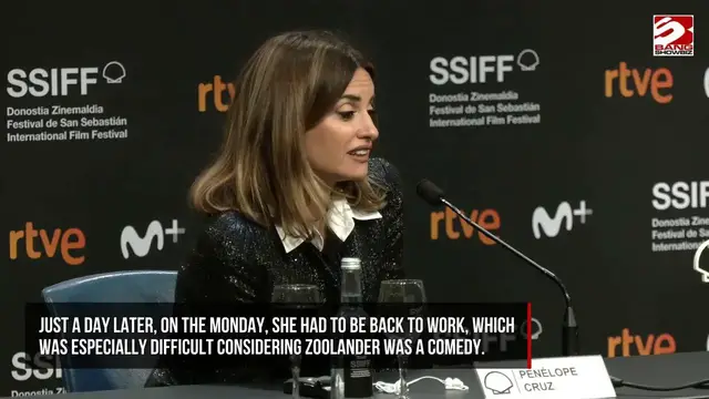 Video thumbnail for Penelope Cruz shot Zoolander one day after her father died