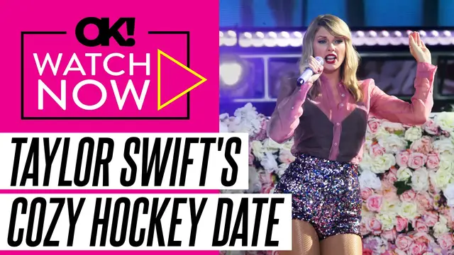 Video thumbnail for Taylor Swift and Travis Kelce Cozy Up at Hockey Game in Florida: Watch