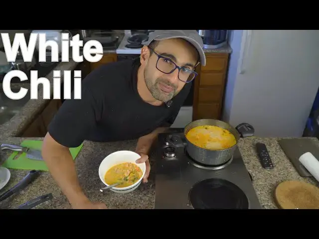 Video thumbnail for Ultimate White Chili: Hearty, Spicy, and Delicious!