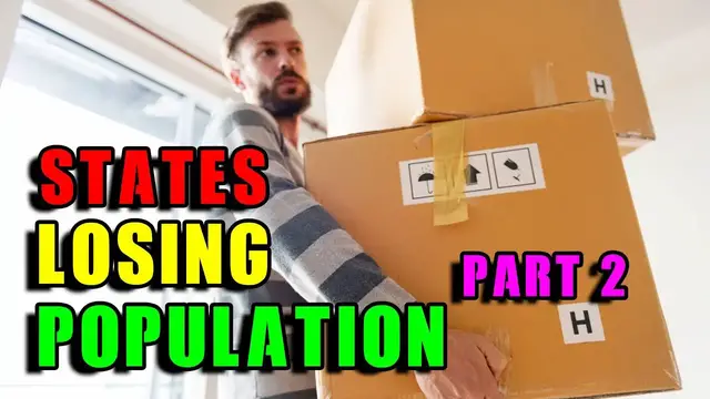 'Video thumbnail for Top 10 States Losing Population. Part 2 (You'll be surprised)'