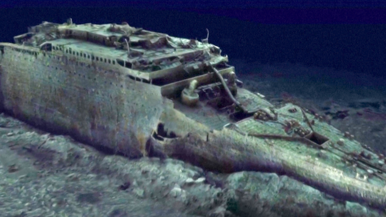 Video thumbnail for A closer look at the 3D scan of the ill-fated Titanic