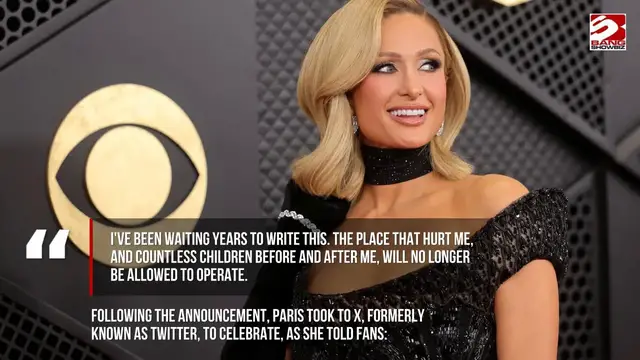 Video thumbnail for Paris Hilton celebrates as former school has license revoked after her abuse allegations