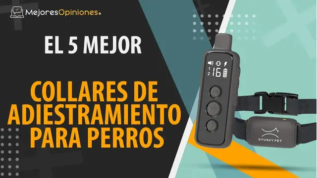 Video thumbnail for ⭐️ MEJOR COLLAR DE ADIESTRAMIENTO PARA PERROS - Reseñas y Guía de compra (Comparativa 2021)