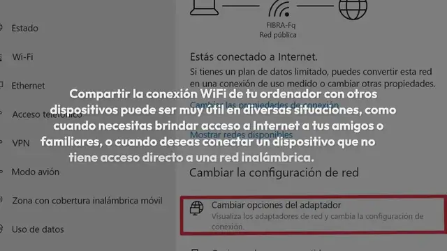 Video thumbnail for Cómo compartir WiFi en Windows 10 sin programas