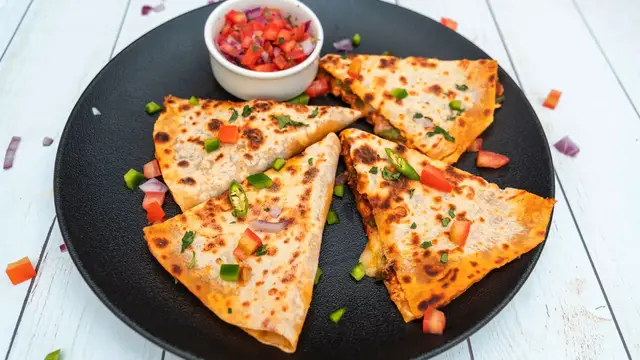 Video thumbnail for Chicken Quesadilla Recipe