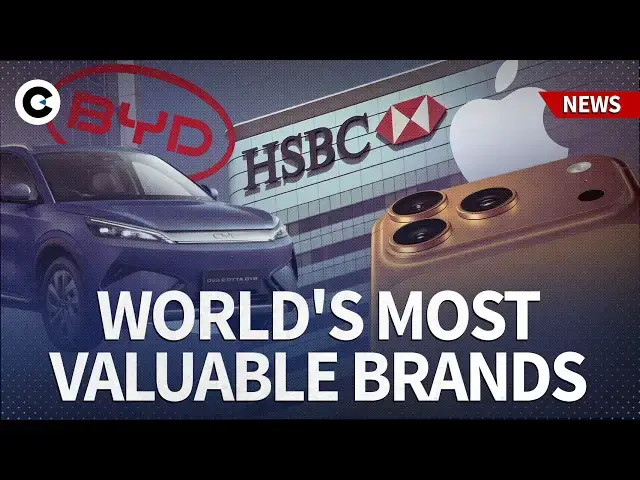Video thumbnail for Analysts rank the world's most valuable brands