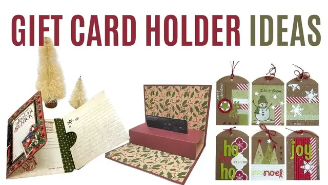 Video thumbnail for Easy DIY Gift Card Holder Ideas for the Holiday Season