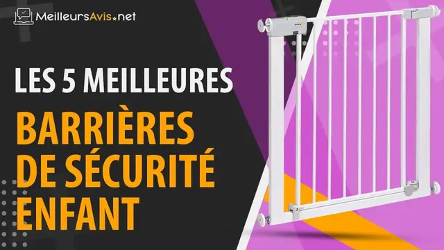 Video thumbnail for ⭐️ MEILLEUR BARRIÈRE DE SÉCURITÉ ENFANT - Avis & Guide d'achat (Comparatif 2021)