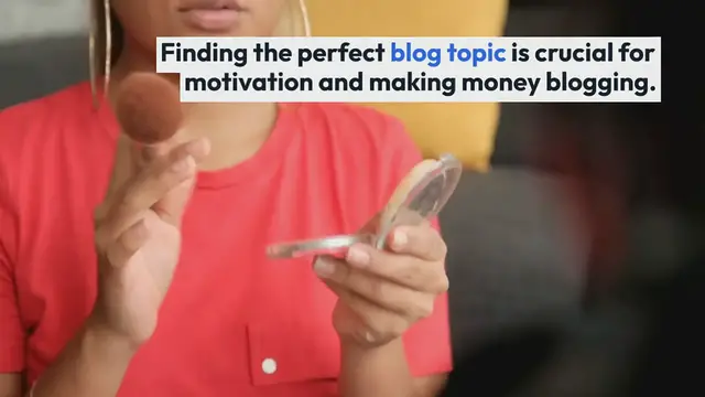 Video thumbnail for How to Find the Perfect Blog Topic: Step-by-Step Beginner's Guide