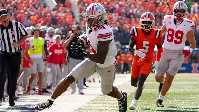 Video thumbnail for New York Giants Eyeing Jeremiah Smith? Breaking Down Prospects