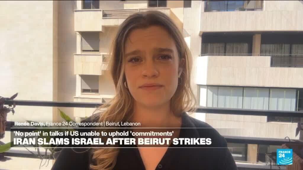 Video thumbnail for Beirut strikes: 'No point' in talks if US cannot uphold 'commitments'